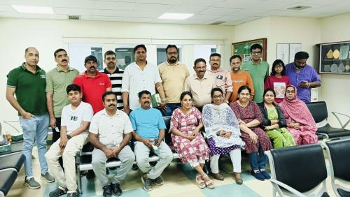 അടിയന്തര രക്തദാന ക്യാമ്പിലൂടെ കൈത്താങ്ങായി 'സ്നേഹ സാന്ത്വനം'