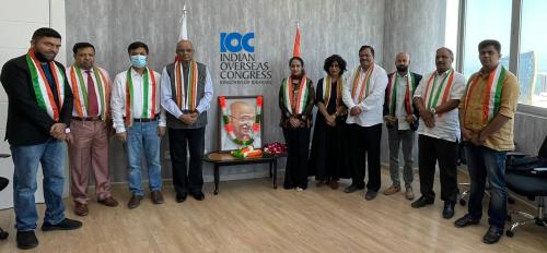 ഐഒസി ഇന്ത്യൻ ഓവർസീസ് എക്സീകൂട്ടിവ് കമ്മറ്റി ഗാന്ധിജയന്തി ആചരിച്ചു ഐഒസി ഇന്ത്യൻ ഓവർസീസ് എക്സീകൂട്ടിവ് കമ്മറ്റി ഗാന്ധിജയന്തി ആചരിച്ചു