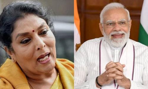 നരേന്ദ്ര മോദിക്കെതിരെ മാനനഷ്ടത്തിന് കേസ് കൊടുക്കുമെന്ന് മുൻ കേന്ദ്രമന്ത്രി രേണുക ചൗധരി നരേന്ദ്ര മോദിക്കെതിരെ മാനനഷ്ടത്തിന് കേസ് കൊടുക്കുമെന്ന് മുൻ കേന്ദ്രമന്ത്രി രേണുക ചൗധരി