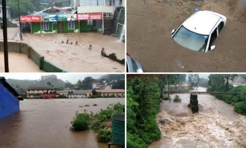 ഇടുക്കിയിൽ ഉരുൾപൊട്ടലും മണ്ണിടിച്ചിലും വ്യാപകം: പഴയ മൂന്നാർ വെള്ളത്തിനടിയിൽ   