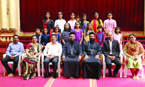ഇന്റർ‍ ചർ‍ച്ച് സൺഡേ സ്കൂൾ‍ മത്സരങ്ങളിൽ‍ സെ­ന്റ് മേ­രീ­സിന്‌ ഓവറോൾ‍ കി­രീ­ടം
