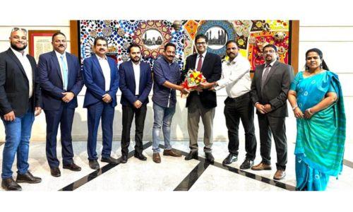 ഇന്ത്യൻ സ്ഥാനപതി വിനോദ് കെ. ജേക്കബുമായി ബഹ്റൈനിലെ കോഴിക്കോട് ജില്ലാ പ്രവാസി ഫോറം പ്രവർത്തകർ കൂടിക്കാഴ്ച്‌ച നടത്തി