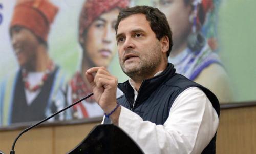 റാ­ഫേൽ ഇടപാ­ടിൽ  വൻ അഴി­മതി­യു­ണ്ടെ­ന്ന് രാ­ഹുൽ ഗാ­ന്ധി­