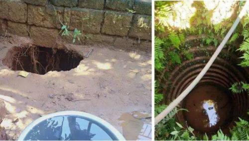 അലക്കി കൊണ്ടിരിക്കെ വീട്ടമ്മ അപ്രത്യക്ഷയായി: പൊങ്ങിയത് അടുത്ത വീട്ടിലെ കിണറ്റിൽ