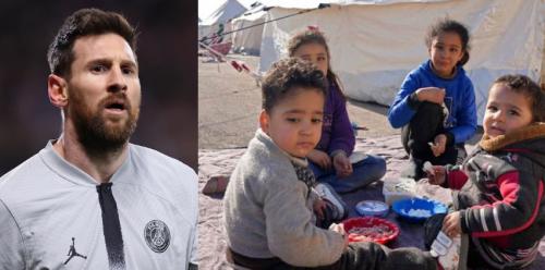 ‘നിങ്ങളുടെ സഹായം വേണം’ തുർക്കി ഭൂചലനത്തിൽ ദുരിതം അനുഭവിക്കുന്നവർക്ക് സഹായം അഭ്യർത്ഥിച്ച് മെസി  