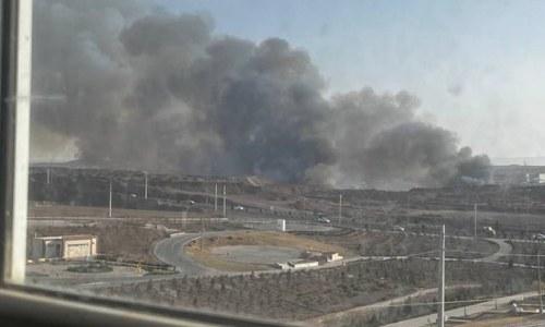 ഇറാനിലെ ബന്ദർ അബ്ബാസ് തുറമുഖത്ത് സ്ഫോടനം