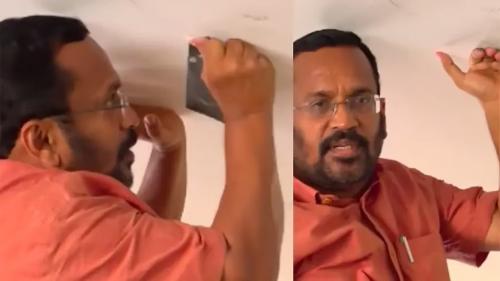 ടൗൺഷിപ്പിലെ വീട്ടിൽ വിള്ളലില്ലെന്ന് മന്ത്രി കെ. രാജൻ; ഊരാളുങ്കലിന് ഗ്യാരണ്ടി