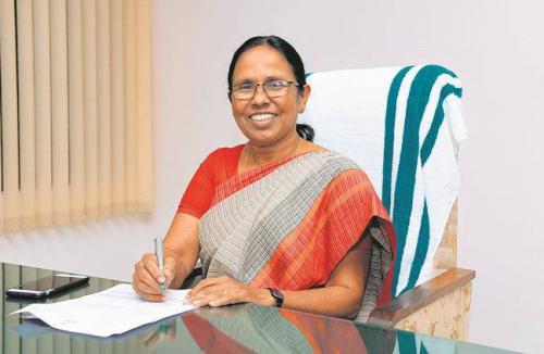 മന്ത്രി കെ.കെ. ശൈലജയ്ക്ക് വീണ്ടും അന്താരാഷ്ട്ര അംഗീകാരം