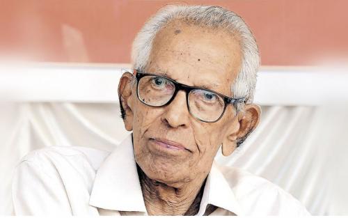 യുവം പരിപാടിയിൽ പങ്കെടുത്തത് പ്രധാനമന്ത്രിയുടെ പ്രസംഗം കേൾക്കാൻ, രാഷ്ട്രീയമില്ല; പ്രൊഫ എംകെ സാനു യുവം പരിപാടിയിൽ പങ്കെടുത്തത് പ്രധാനമന്ത്രിയുടെ പ്രസംഗം കേൾക്കാൻ, രാഷ്ട്രീയമില്ല; പ്രൊഫ എംകെ സാനു