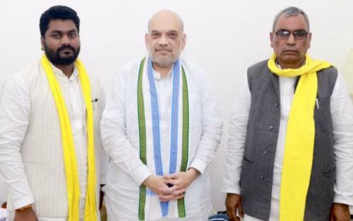 എസ്ബിഎസ്പി അദ്ധ്യക്ഷൻ ഒ.പി രാജ്ഭർ എൻഡിഎയിൽ ചേർന്നു