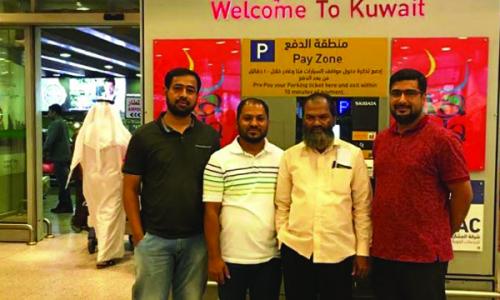 ഔക്കാഫ് അതിഥിയായ മൗലവി സിദ്ധീഖ് പാലത്തോളിന് സ്വീകരണം നല്‍കി