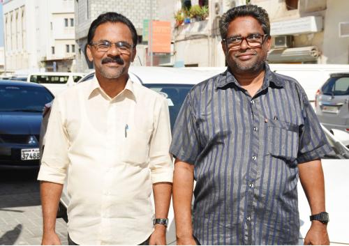 മൂ­ന്ന് പതിറ്റാ­ണ്ടിന്റെ പ്രവാസം; ജൂ­ഡും സാ­മും നാട്ടിലേയ്ക്ക് മടങ്ങുന്നു