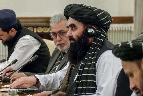 താലിബാൻ വിദേശകാര്യമന്ത്രിയുടെ വാർത്താ സമ്മേളനത്തിൽ വനിതാ മാധ്യമപ്രവർത്തകർക്ക് വിലക്ക്; പ്രതിഷേധം ശക്തം; ഒരു പങ്കുമില്ലെന്ന് കേന്ദ്രം