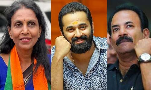 പാലക്കാട് ബിജെപി പട്ടികയിൽ ഉണ്ണി മുകുന്ദനും ആർ. ശ്രീലേഖയും മേജർ രവിയും; ശോഭ സുരേന്ദ്രന് താൽപ്പര്യമില്ല