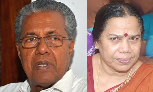 ശ്രീമതി മരുമകളെ സ്റ്റാഫാക്കിയത് പാര്‍ട്ടി അറിവോടെയല്ല: പിണറായി