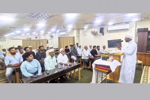 ഐ.സി.എഫ്. ഉംറ പഠന ക്ലാസ് സംഘടിപ്പിച്ചു ഐ.സി.എഫ്. ഉംറ പഠന ക്ലാസ് സംഘടിപ്പിച്ചു