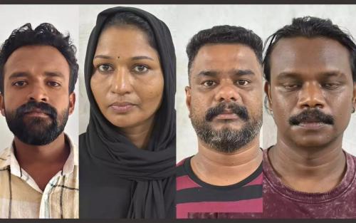 എംഡിഎംഎ കേസ്: മമ്പാട് എംഇഎസ് കോളേജ് ഗസ്റ്റ് അധ്യാപകൻ ഉൾപ്പെടെ നാല് പേർ അറസ്റ്റിൽ