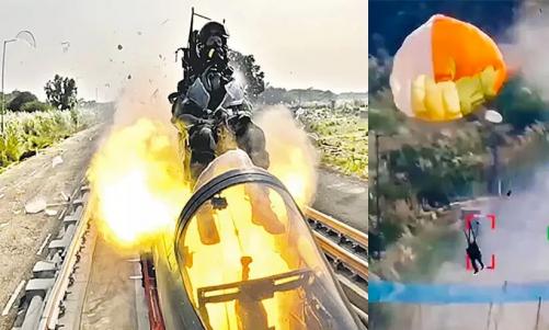 ഇജക്ടർ സീറ്റ് ഇനി ഇന്ത്യ തദ്ദേശീയമായി നിർമിക്കും; യുദ്ധവിമാന പൈലറ്റിൻ്റെ ഇജക്ഷൻ സംവിധാന പരീക്ഷണം വിജയകരം