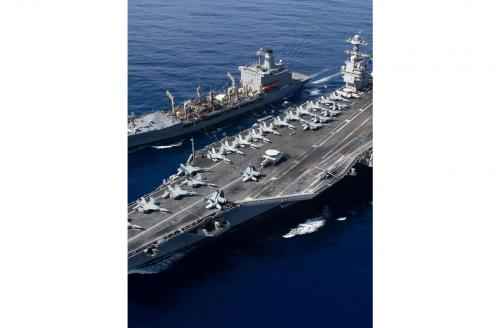 ലോകത്തെ ഏറ്റവും വലിയ വിമാനവാഹിനിക്കപ്പൽ യുഎസ്എസ് ജെറാൾഡ് ഫോർഡ് വീണ്ടും ഇറാൻ യുദ്ധമുഖത്തേക്ക്