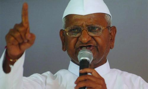 എന്‍റെ­ സമരങ്ങളിൽ നി­ന്ന് ഇനി­യൊ­രു­ കേ­ജരി­വാൾ ഉണ്ടാ­വി­ല്ല : അണ്ണാ ഹസ്സാരെ 
