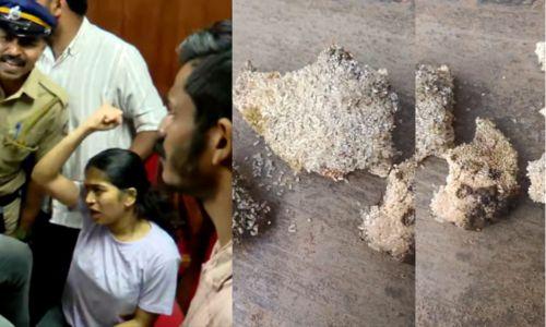 വയനാട് ദുരന്തബാധിതർക്ക് നൽകിയത് പുഴുവരിച്ച അരി, മോശം റവ, മാവ്...മേപ്പാടി പഞ്ചായത്തിൽ പ്രതിഷേധം വയനാട് ദുരന്തബാധിതർക്ക് നൽകിയത് പുഴുവരിച്ച അരി, മോശം റവ, മാവ്...മേപ്പാടി പഞ്ചായത്തിൽ പ്രതിഷേധം