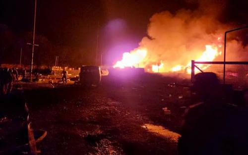 നാഗോർണോ−കരാബാകിലെ ഇന്ധനസംഭരണ കേന്ദ്രത്തിൽ സ്ഫോടനം; 20 മരണം