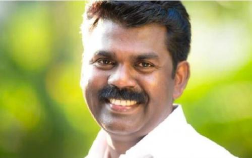 ശ്രീനിജൻ എംഎല്‍എ എറണാകുളം ജില്ലാ ഫുട്ബോൾ അസോസിയേഷൻ പ്രസിഡന്‍റ്