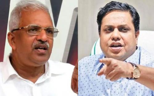 പി. ജയരാജന്റെയും എ.എൻ ഷംസീറിന്റെയും കയ്യും തലയും വെട്ടി കാളീപൂജ നടത്തുമെന്ന മുദ്രാവാക്യവുമായി ബിജെപി