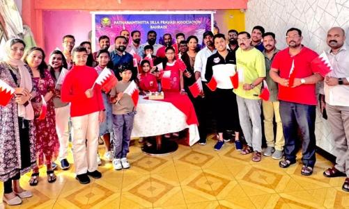 ബഹ്‌റൈൻ ദേശീയ ദിനം ആഘോഷിച്ച് പത്തനംതിട്ട ജില്ല പ്രവാസി അസോസിയേഷൻ