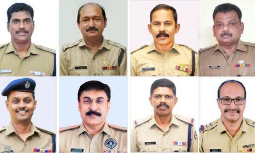 രാഷ്ട്രപതിയുടെ പൊലീസ് മെഡലുകൾ പ്രഖ്യാപിച്ചു; കേരളത്തിൽ നിന്ന് 10 പേർക്ക്