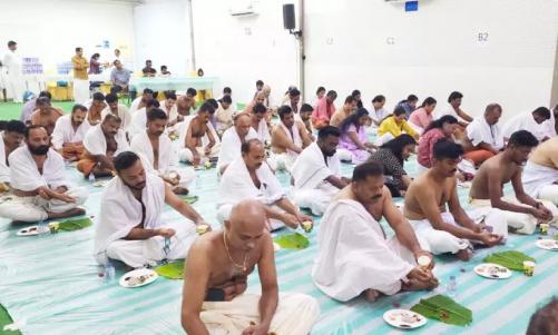 മാതാ അമൃതാനന്ദമയി സേവാസമിതി വാവുബലി തർപ്പണ ചടങ്ങുകൾ നടത്തി മാതാ അമൃതാനന്ദമയി സേവാസമിതി വാവുബലി തർപ്പണ ചടങ്ങുകൾ നടത്തി