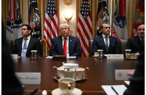 ധാരണക്കായി ഇറാൻ യാചിക്കുന്നുവെന്ന് ഡോണൾഡ് ട്രംപ്