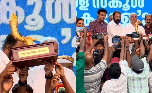 സംസ്ഥാന സ്കൂൾ കായികമേളയിൽ തിരുവനന്തപുരത്തിന് സ്വർണക്കപ്പ് സംസ്ഥാന സ്കൂൾ കായികമേളയിൽ തിരുവനന്തപുരത്തിന് സ്വർണക്കപ്പ്