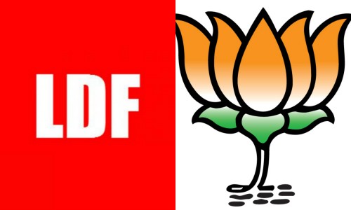 തിരുവനന്തപുരം കോര്പറേഷനിൽ എല്ഡിഎഫിന്; ബി.ജെ. പിക്ക് വന് മുന്നേറ്റം തിരുവനന്തപുരം കോര്പറേഷനിൽ എല്ഡിഎഫിന്; ബി.ജെ. പിക്ക് വന് മുന്നേറ്റം