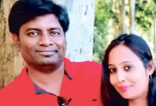 ഭാര്യയുടെ കഴുത്തറുത്ത് കൊലപ്പെടുത്തിയ യുവ ഡോക്ടർ അറസ്റ്റിൽ