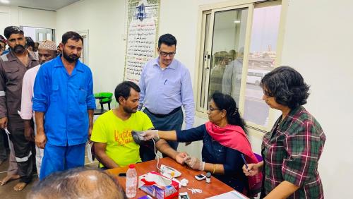 ഐസിആർഎഫ് മെഡിക്കൽ ക്യാമ്പ് സംഘടിപ്പിച്ചു ഐസിആർഎഫ് മെഡിക്കൽ ക്യാമ്പ് സംഘടിപ്പിച്ചു