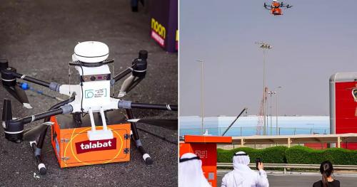 അബൂദബിയിൽ തലബാത്ത് ഓർഡറുമായി ഡ്രോൺ ഉടനെത്തും