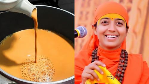 ചായ കുടിക്കുന്നവർ പശുവിനെ കൊല്ലുന്നവർ; വിചിത്ര വാദവുമായി സാധ്വി ശ്രദ്ധ ഗോപാൽ