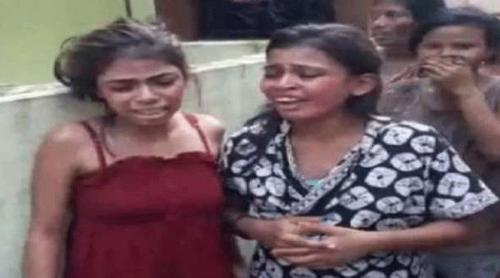 പ്രണയബന്ധത്തിന് തടസ്സം: അമ്മയെ തലയ്ക്കടിച്ചു കൊന്നു കുളത്തിൽ തള്ളി പെൺമക്കൾ