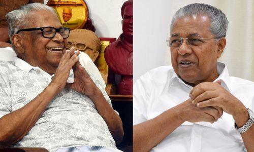 വി.എസിനെ ആശുപത്രിയിൽ സന്ദര്‍ശിച്ച് മുഖ്യമന്ത്രി