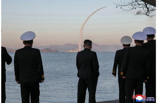 ഉത്തര കൊറിയയുടെ മിസൈൽ പരീക്ഷണം: മേൽനോട്ടം വഹിച്ച് കിം ജോങ് ഉൻ