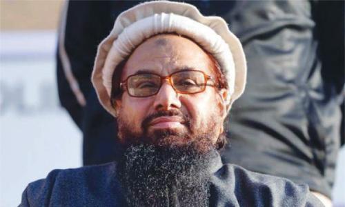 തന്നെ­ അറസ്‌റ്റ് ചെ­യ്യാൻ പാക് സ‍ർ­ക്കാ­രി­നെ­ വെ­ല്ലു­വി­ളി­ച്ച് ഭീ­കരൻ ഹാ­ഫിസ് സയീ­ദ്