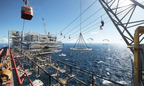 കടലിനു നടുവില് സാഹസിക വിനോദ സഞ്ചാരത്തിന് സാഹചര്യമൊരുക്കി സൗദി അറേബ്യ