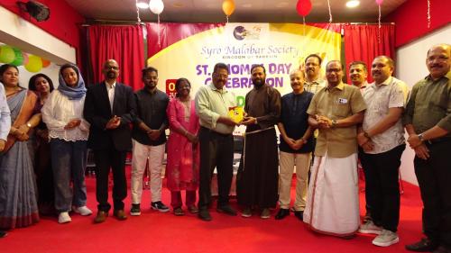സീറോ മലബാർ സൊസൈറ്റിയുടെ സെന്റ് തോമസ് ദിനാഘോഷവും എഡ്യൂക്കേഷണൽ എക്സലൻസ് അവാർഡ് ദാനവും സമാപിച്ചു