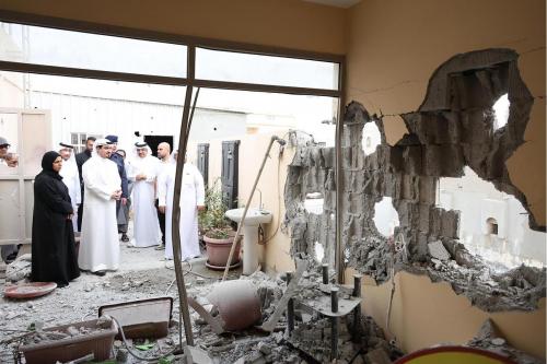 ഇറാൻ ആക്രമണം: സിത്രയിലെ ദുരിതബാധിതരെ സന്ദർശിച്ച് ക്യാപിറ്റൽ ഗവർണർ; സഹായം ഉറപ്പാക്കാൻ സർക്കാർ നടപടി