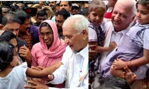 ഹൽവ വാങ്ങി ഗവർണർ എസ് എം സ്ട്രീറ്റിൽ; തനിക്കൊരു സുരക്ഷയും ആവശ്യമില്ലെന്നും ഗവർണർ ഹൽവ വാങ്ങി ഗവർണർ എസ് എം സ്ട്രീറ്റിൽ; തനിക്കൊരു സുരക്ഷയും ആവശ്യമില്ലെന്നും ഗവർണർ