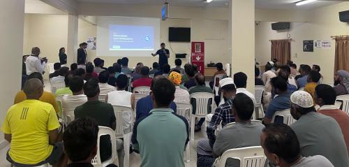തൊഴിലാളികൾക്കായി സാമ്പത്തിക അവബോധ ക്ലാസ് സംഘടിപ്പിച്ചു