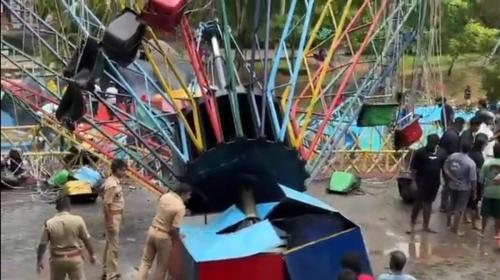 അമ്യൂസ്മെന്‍റ് പാർക്ക് അപകടം: സംസ്ഥാനത്ത് പരിശോധന ശക്തമാക്കാൻ ആവശ്യം; വെമ്പായത്തെ ഹാപ്പിലാൻഡ് അടപ്പിച്ചു