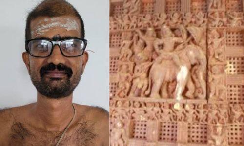 ക്ഷേത്ര വിഗ്രഹത്തിലെ സ്വർണ്ണമാല മോഷ്ടിച്ചു; മേൽശാന്തി പിടിയിൽ ക്ഷേത്ര വിഗ്രഹത്തിലെ സ്വർണ്ണമാല മോഷ്ടിച്ചു; മേൽശാന്തി പിടിയിൽ