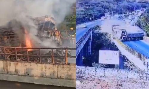 തമിഴ്നാട്ടിൽ ഒന്നിനുപിറകെ ഒന്നായി നാല് വാഹനങ്ങൾ തമ്മിൽ കൂട്ടിയിടിച്ചു; നാല് മരണം തമിഴ്നാട്ടിൽ ഒന്നിനുപിറകെ ഒന്നായി നാല് വാഹനങ്ങൾ തമ്മിൽ കൂട്ടിയിടിച്ചു; നാല് മരണം